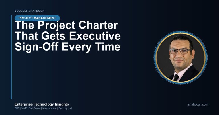 The Project Charter That Gets Executive Sign-Off Every Time