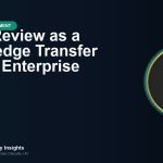 Code Review as a Knowledge Transfer Tool in Enterprise Teams