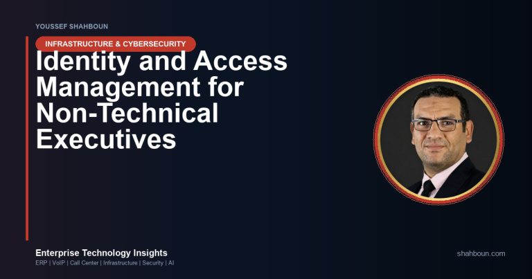 Identity and Access Management for Non-Technical Executives