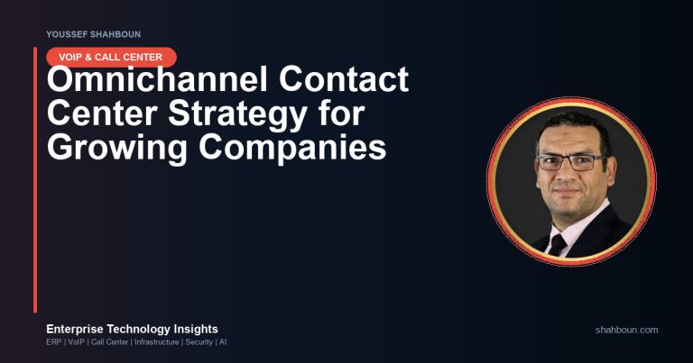 Omnichannel Contact Center Strategy for Growing Companies