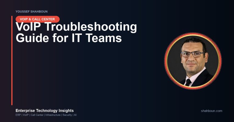 VoIP Troubleshooting Guide for IT Teams
