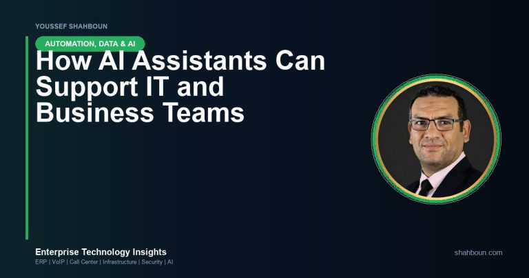 How AI Assistants Can Support IT and Business Teams