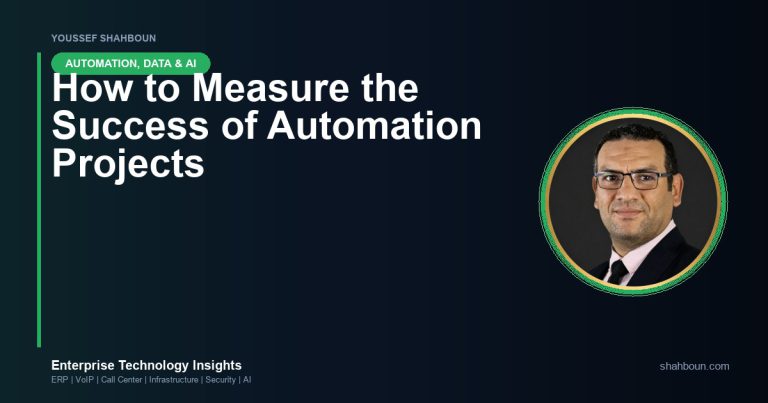 How to Measure the Success of Automation Projects