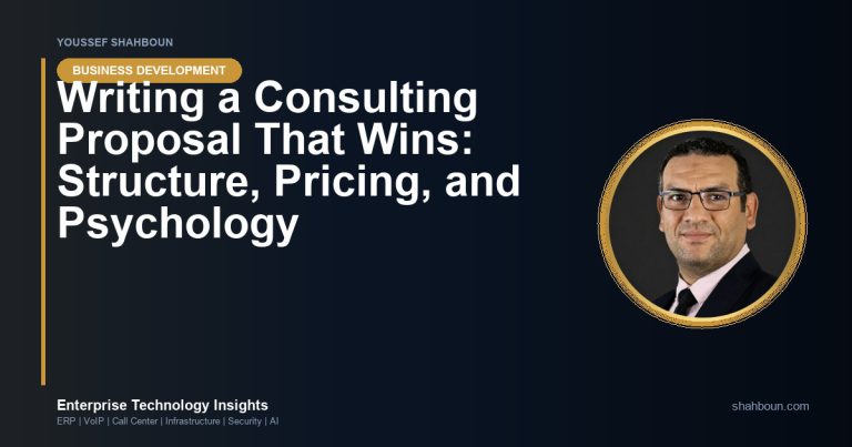 Writing a Consulting Proposal That Wins: Structure, Pricing, and Psychology