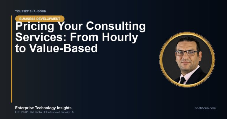 Pricing Your Consulting Services: From Hourly to Value-Based